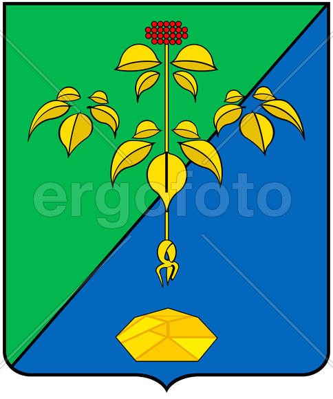 Герб города Партизанск. Приморский край.