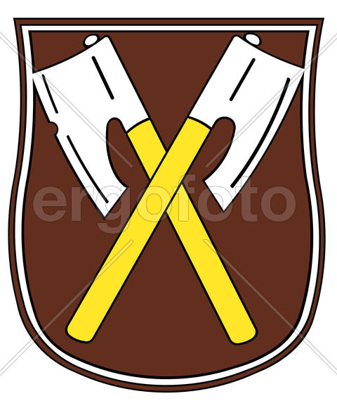 Герб города Мамоново (Mamonovo). Калининградская область