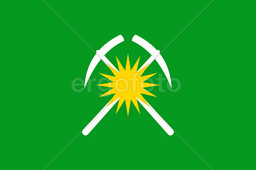 Флаг города Райчихинск (Raychikhinsk). Амурская область