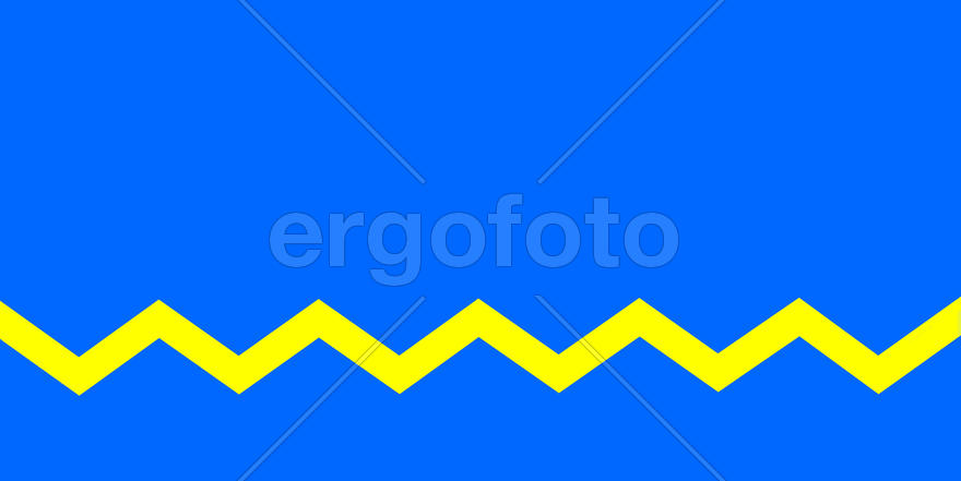 Флаг поселка городского типа Лиозно (Liozno). Беларусь