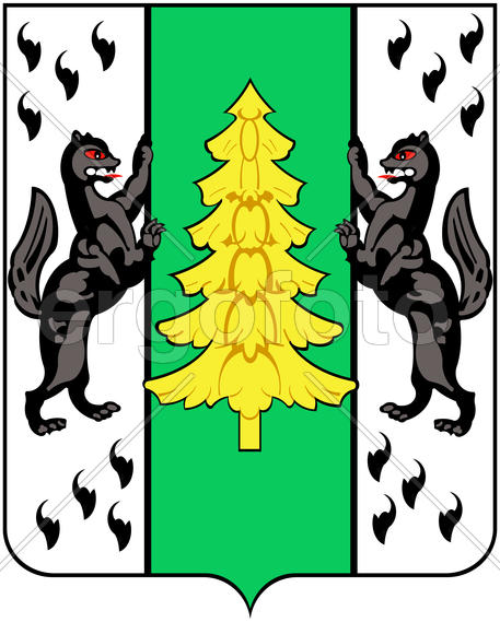 Герб города Лесосибирск.Красноярский край