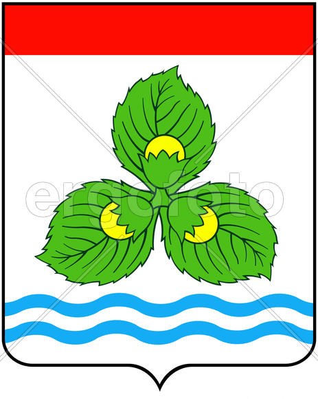 Герб города Краснознаменск (Krasnoznamensk). Калининградской области