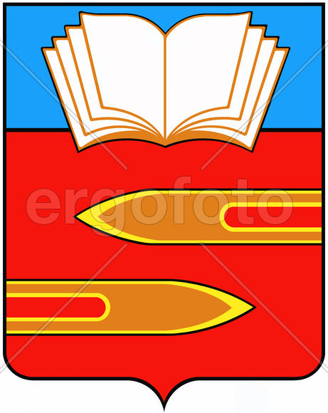 Герб города Климовск. Московская область