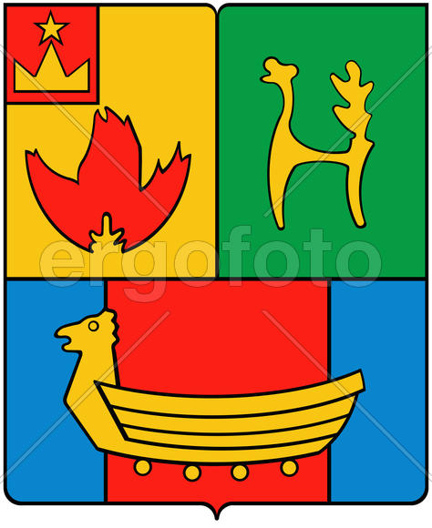 Герб города Сходня. Московская область