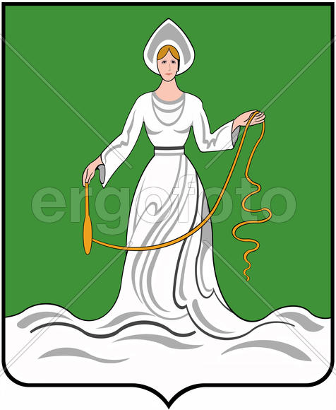 Герб города Дрезна.Московская область