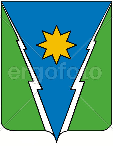 Герб города Зея (Zeya). Амурская область