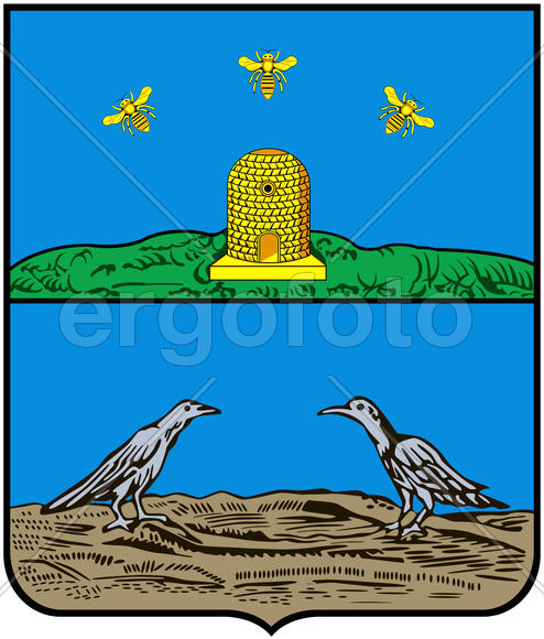 Герб города Кирсанов 1871 г.