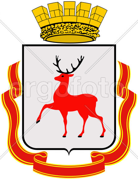 Герб города Нижний Новгород.Нижегородская область