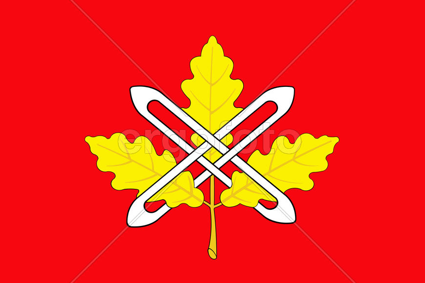 Флаг города Костерево. Владимирская область