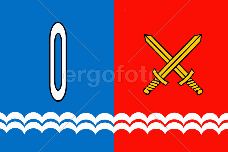 Флаг города Тейково (Teykovo). Ивановская область