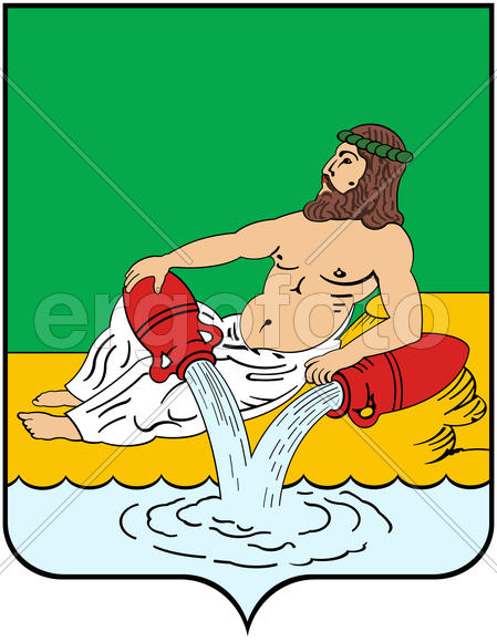 Герб города Великий Устюг (Veliky Ustyug). Вологодская область