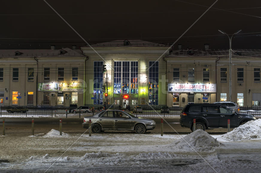 Рязань. Здание железнодорожного вокзала