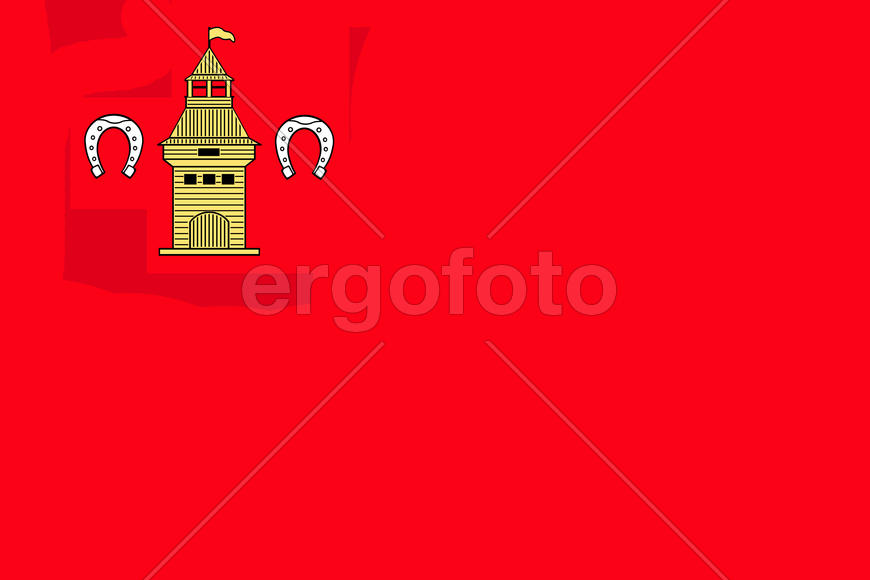 Флаг города Шебекино (Shebekino). Белгородская область