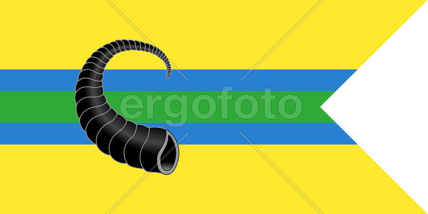 Флаг города Рогачева (Rogachev). Республика Беларусь