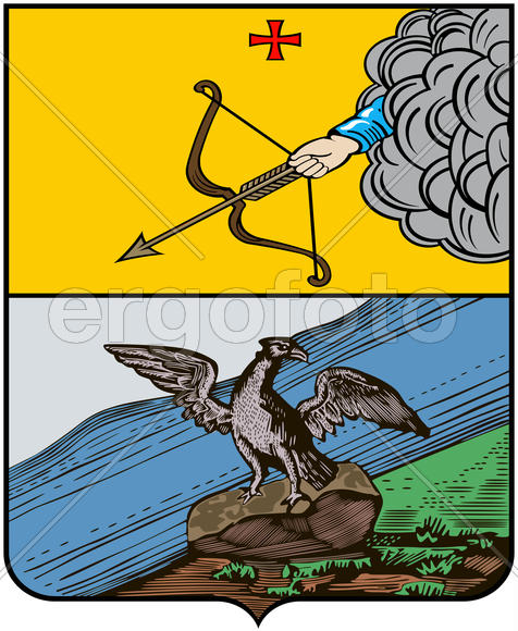 Герб города Орлов (Orlov) 1781 г. Кировская область