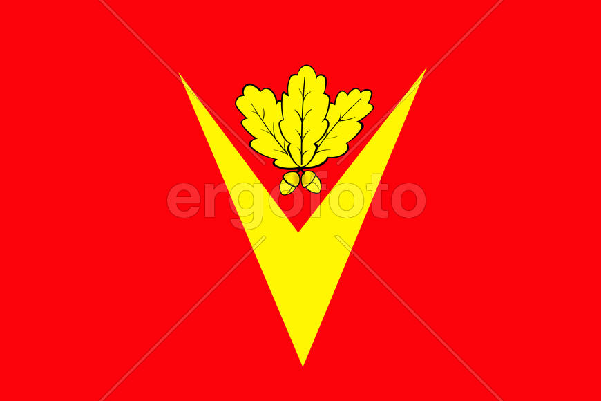 Флаг города Борисоглебска (Borisoglebsk). Воронежская область