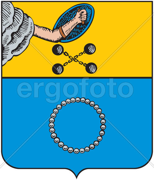 Герб города Кеми (Kem). Республика Карелия