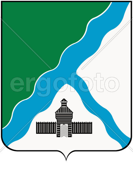 Герб города Бердск.Новосибирская область