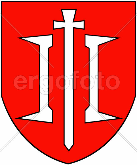 Герб города Хотимска (Khotimsk). Беларусь