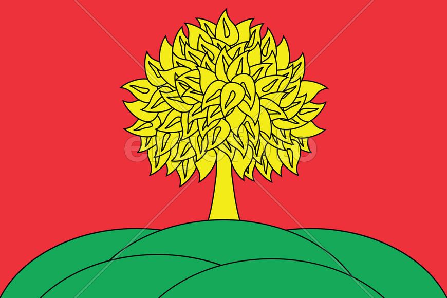 Флаг Липецкой области