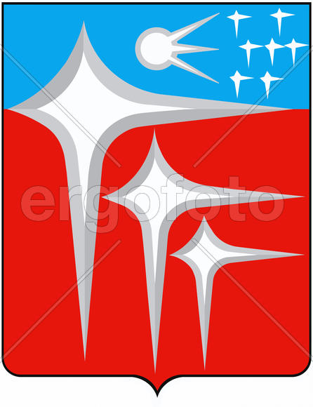 Герб города Краснознаменск. Московская область