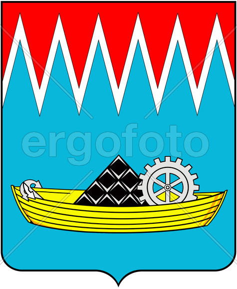 Герб города Свирск (Svirsk). Иркутская область