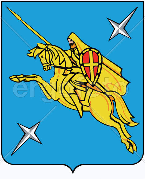 Герб города Пересвет. Московская область