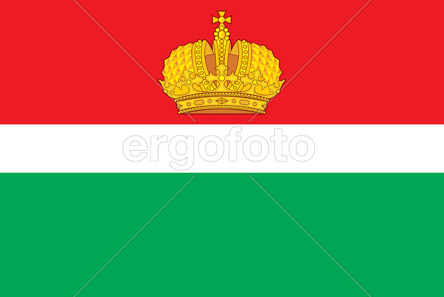 flag kaluzhskа oblast
