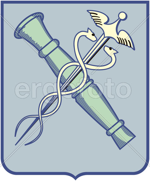 Герб города Новозыбков (Novozybkov). Брянская область