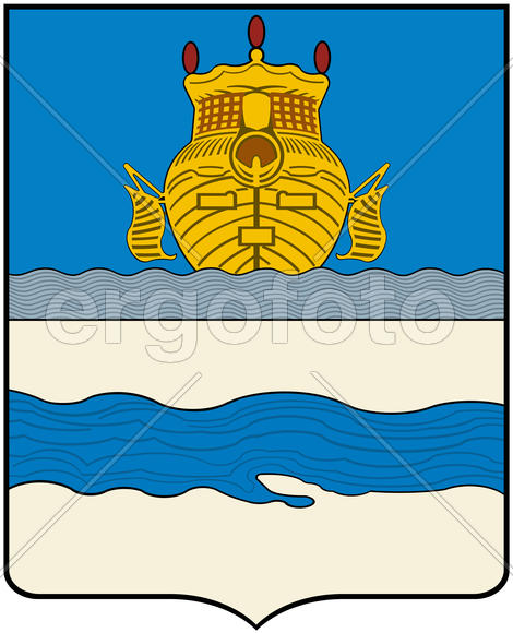 Герб города Плес (Plyos). Ивановская область