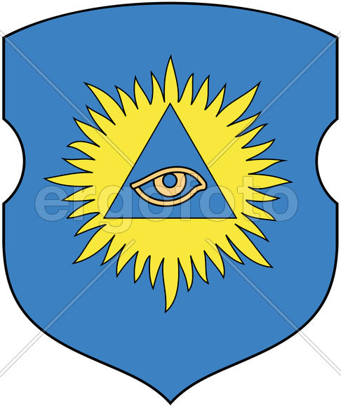 Герб города Браслава (Braslav). Республика Беларусь