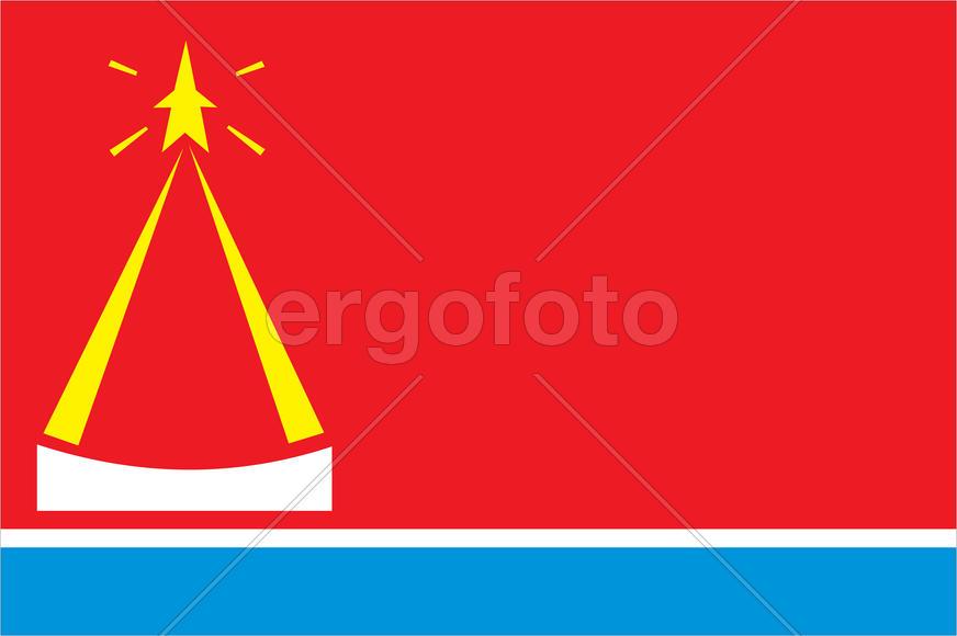 Флаг города Лыткарино. Московская область