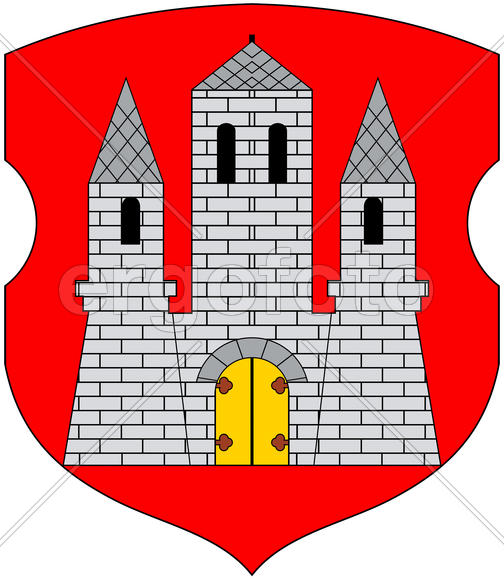 Герб поселка городского типа Улла (Ulla). Беларусь