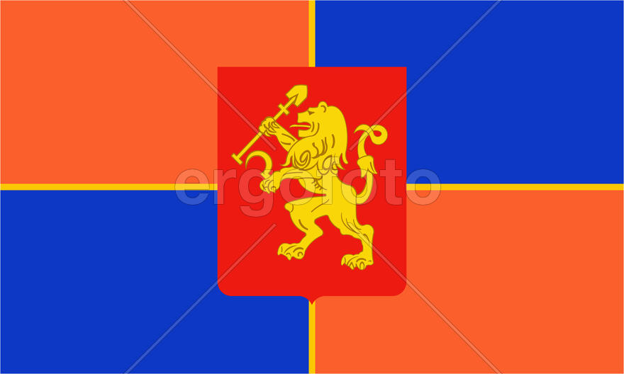 Флаг города Красноярска