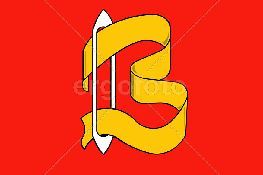 Флаг города Вичуга (Vichuga). Ивановская область