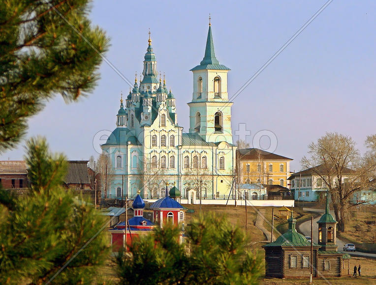 Нижне-Синячихинский музей-заповедник деревянного зодчества. Нижняя Синячиха. Свердловская область