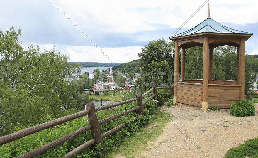 Плёс.Беседка на холме