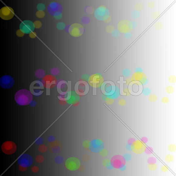 Блики на фоне градиента 