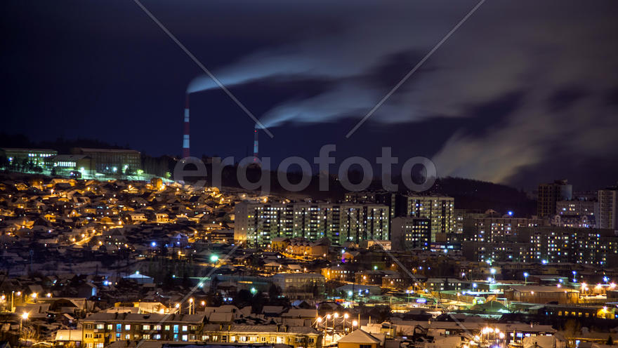 Вечерний город