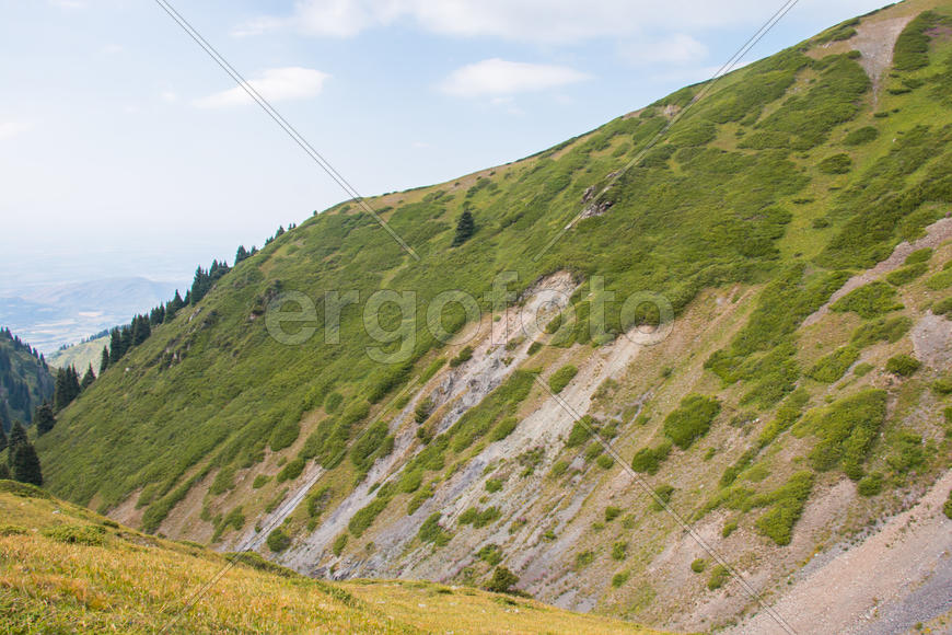 Горный склон 