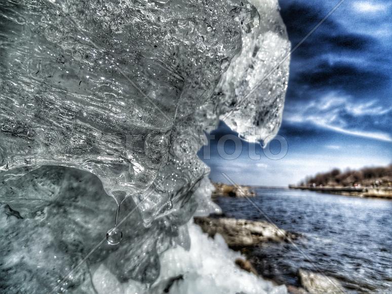 Лёд в Крондштате