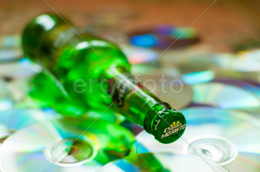 Пивная бутылка.