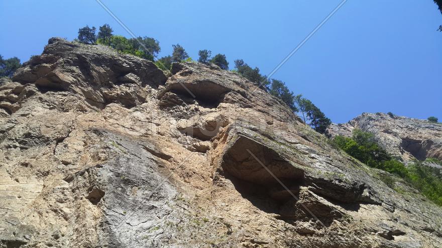 Горы Чегемского ущелья в КБР