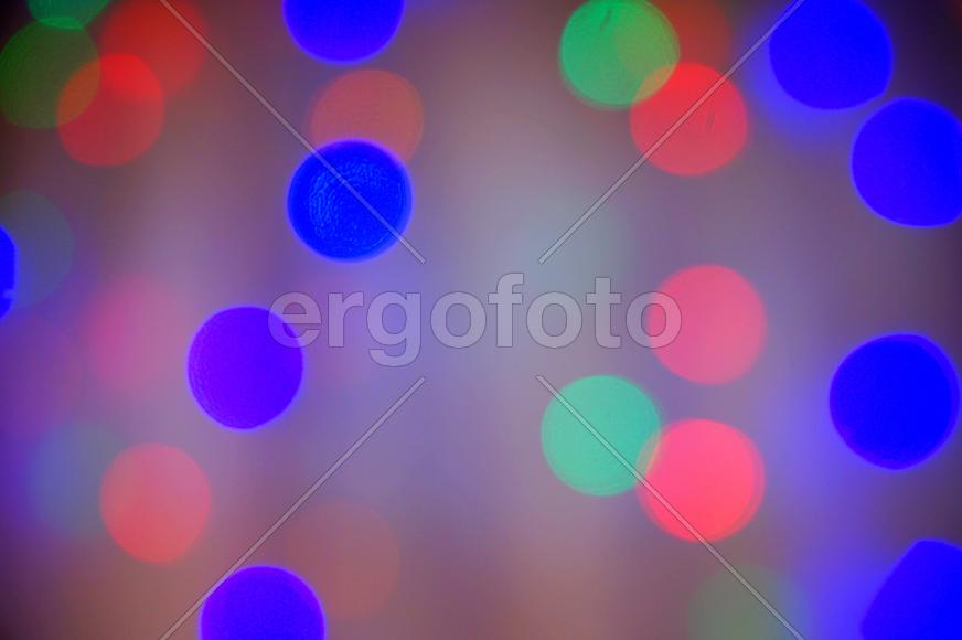 Цветные блики