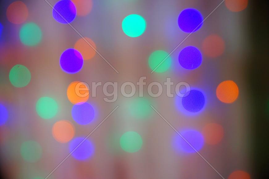 Цветные блики