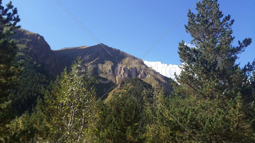 Горы в Чегемском ущелье КБР