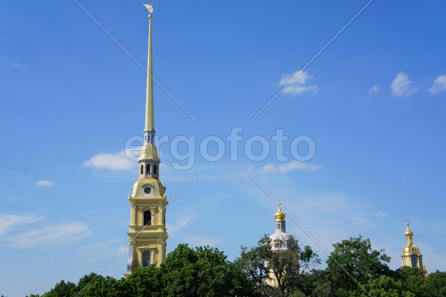 Шпиль Петропавловской крепости