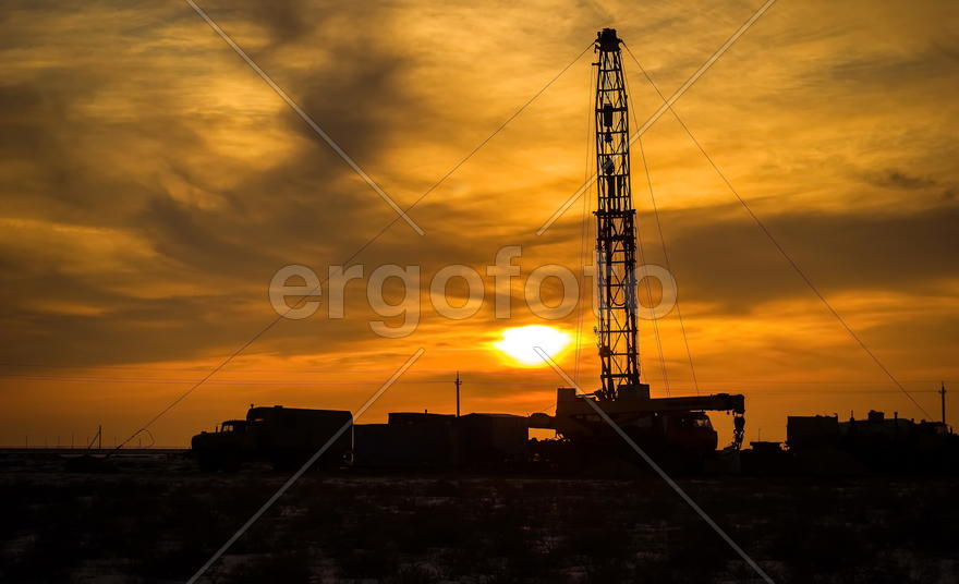 Буровая установка.