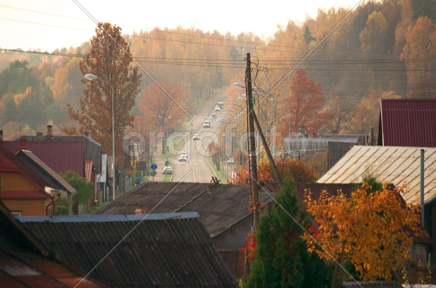 Дорога в город