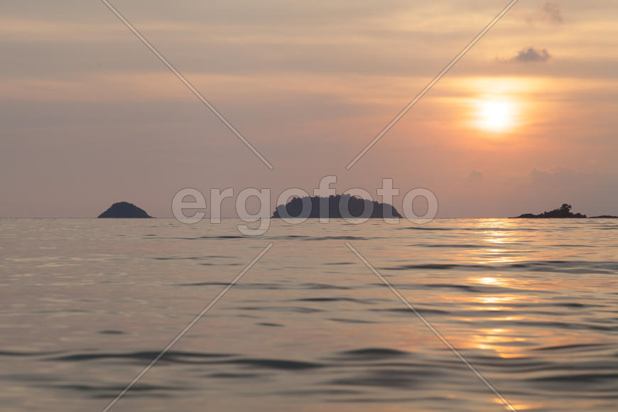 The decline on the tropical island is extraordinary beautiful